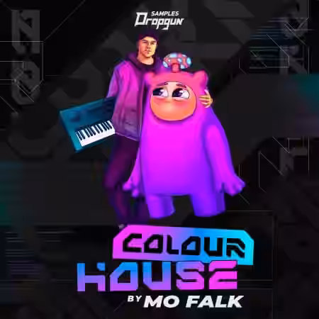 Dropgun Samples Colour House by Mo Falk [WAV] - Sample Pack Artwork