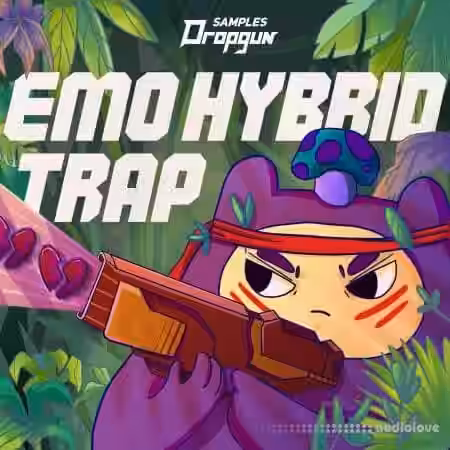 Dropgun Samples Emo Hybrid Trap [WAV] - Sample Pack Artwork