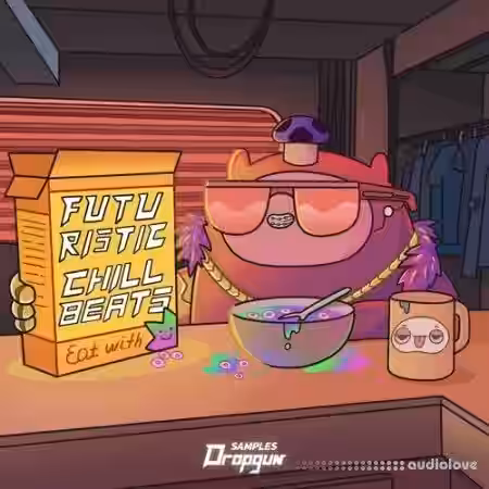 Dropgun Samples Futuristic Chill Beats [WAV, Synth Presets] - Sample Pack Artwork