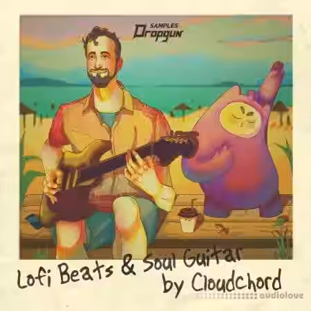 Dropgun Samples Lofi Beats and Soul Guitar by Cloudchord [WAV, Synth Presets] - Sample Pack Artwork