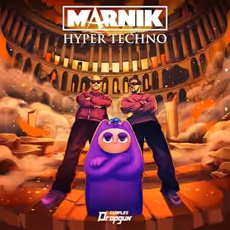 Dropgun Samples Marnik Hyper Techno [WAV, Synth Presets] - Sample Pack Artwork