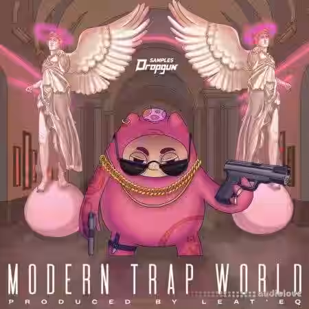 Dropgun Samples Modern Trap World Produced By Leat'eq [WAV] - Sample Pack Artwork