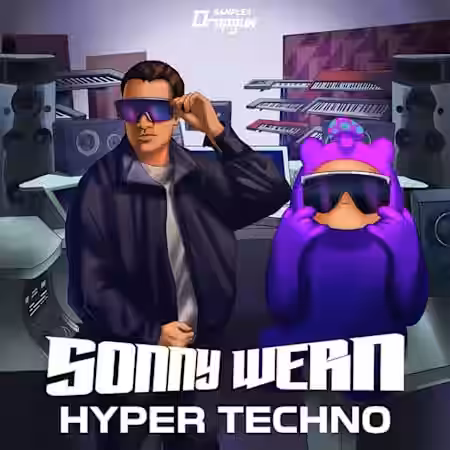 Dropgun Samples Sonny Wern Hyper Techno [WAV, Synth Presets] - Sample Pack Artwork