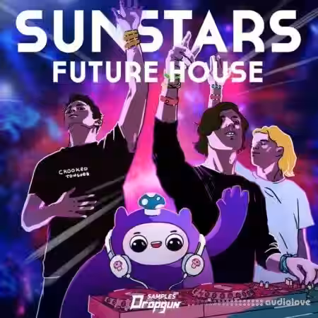 Dropgun Samples Sunstars Future House [WAV] - Sample Pack Artwork