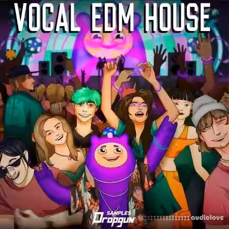 Dropgun Samples Vocal EDM House [WAV] - Sample Pack Artwork