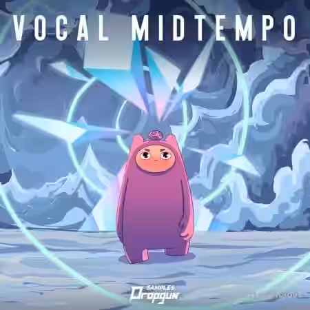 Dropgun Samples Vocal Midtempo [WAV, Synth Presets] - Sample Pack Artwork