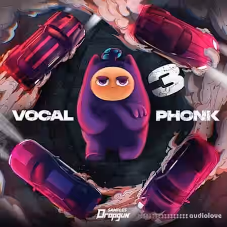 Dropgun Samples Vocal Phonk 3 [WAV] - Sample Pack Artwork