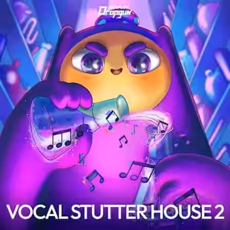 Dropgun Samples Vocal Stutter House 2 [WAV, Synth Presets] - Sample Pack Artwork