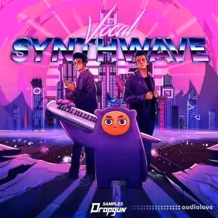 Dropgun Samples Vocal Synthwave [WAV, Synth Presets] - Sample Pack Artwork