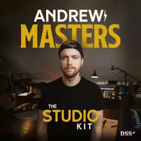 Drum Sample Shop + Andrew Masters The Studio Kit Sample Pack [MULTiFORMAT] - Sample Pack Artwork
