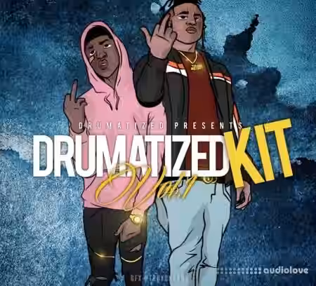 Drumatized Vol.1 Drum Kit [WAV] - Sample Pack Artwork