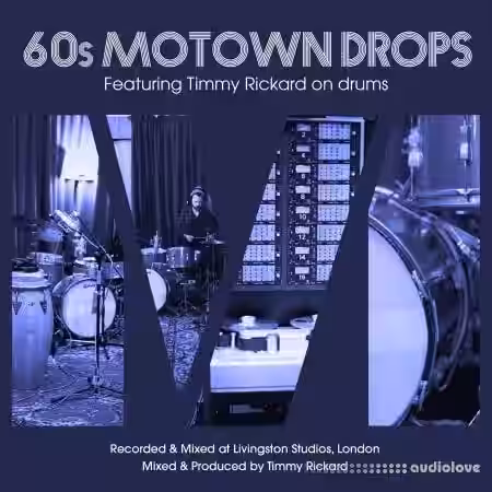 Drumdrops 60s Motown Drops [WAV] - Sample Pack Artwork