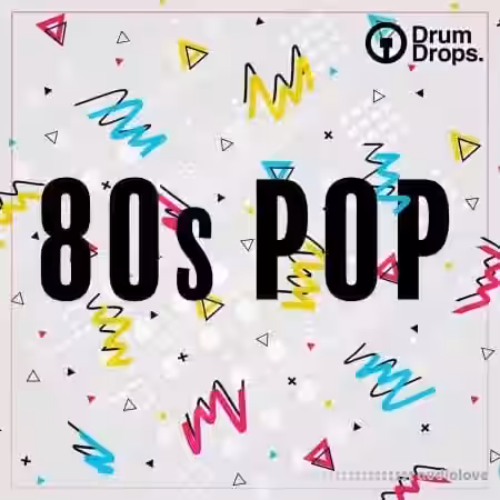 Drumdrops 80s Pop [WAV] - Sample Pack Artwork