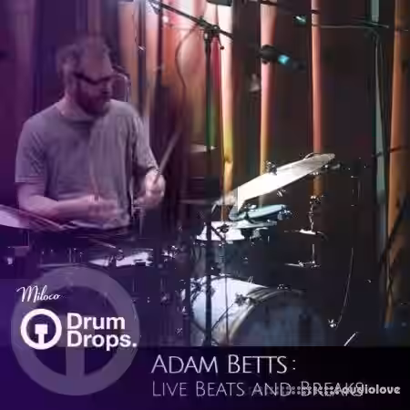 DrumDrops Adam Betts Live Beats and Breaks 1 [WAV] - Sample Pack Artwork