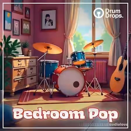 Drumdrops Bedroom Pop [WAV] - Sample Pack Artwork