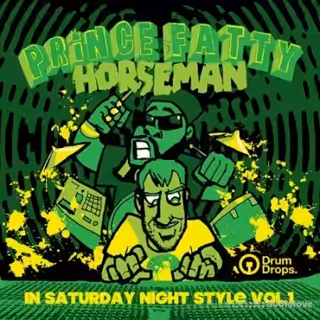 DrumDrops In Saturday Night Style Vol.1 [WAV, REX, AiFF] - Sample Pack Artwork