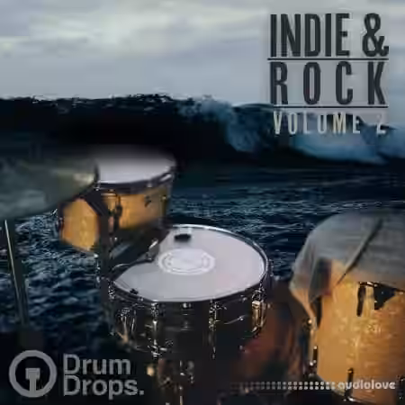 Drumdrops Indie And Rock Volume 2 [WAV] - Sample Pack Artwork