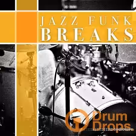 Drumdrops Jazz Funk Breaks [WAV] - Sample Pack Artwork