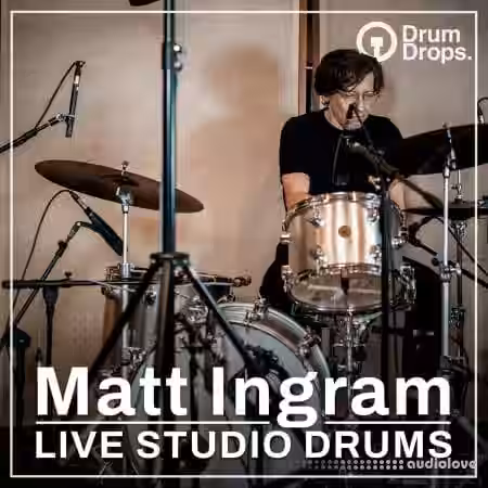 Drumdrops Matt Ingram - Live Studio Drums [WAV] - Sample Pack Artwork