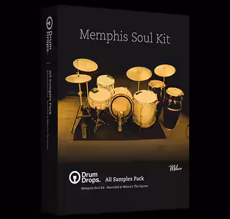 DrumDrops Memphis Soul Kit All Samples Pack [MULTiFORMAT] - Sample Pack Artwork