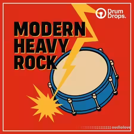 DrumDrops Modern Heavy Rock [WAV] - Sample Pack Artwork