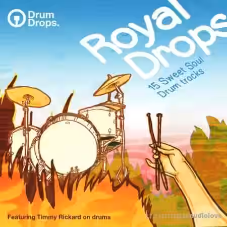 DrumDrops Royal Drops Loops Pack [WAV, REX, AiFF] - Sample Pack Artwork