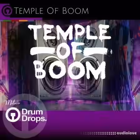 DrumDrops Temple Of Boom Loops Pack [WAV, REX, AiFF] - Sample Pack Artwork