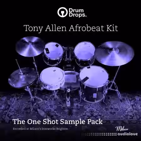 DrumDrops Tony Allen Afrobeat Kit: One Shot Pack [WAV] - Sample Pack Artwork