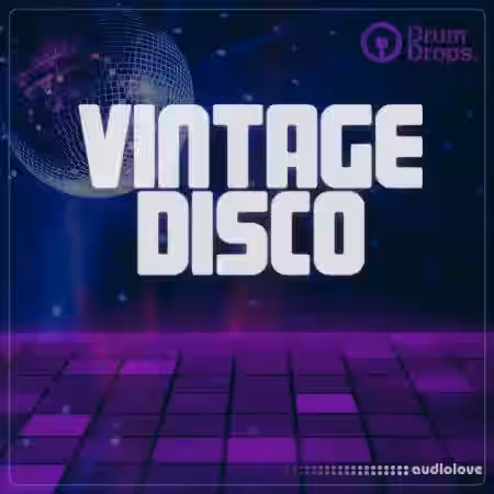 Drumdrops Vintage Disco [WAV] - Sample Pack Artwork