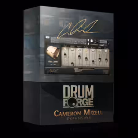 Drumforge Cameron Mizell Expansion [KONTAKT] - Sample Pack Artwork