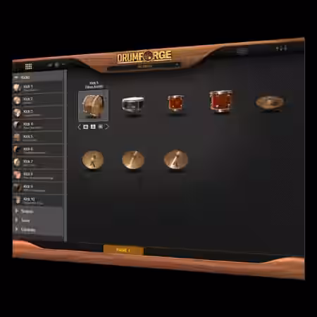 Drumforge Drumforge Classic Library v2.0 - Sample Pack Artwork
