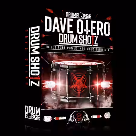 Drumforge DrumShotz Dave Otero [WAV] - Sample Pack Artwork