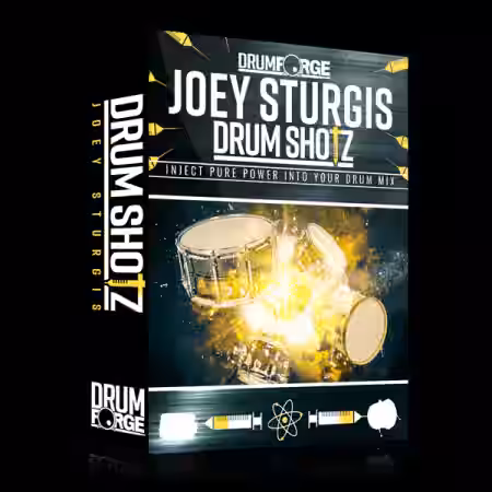Drumforge DrumShotz Joey Sturgis [WAV] - Sample Pack Artwork