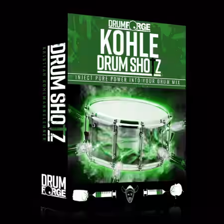Drumforge DrumShotz Kohle v1.0.1 [WAV] - Sample Pack Artwork