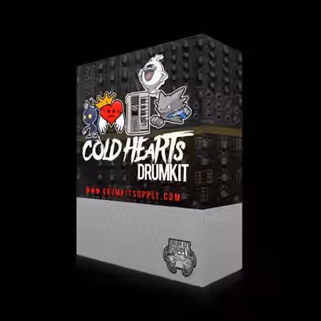 DrumKitsupply Cold Hearts Sample Pack [WAV] - Sample Pack Artwork