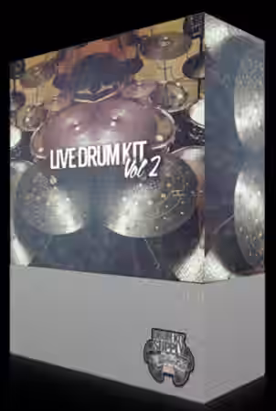 DrumKitsupply Live Drum Kit Vol.2 [WAV] - Sample Pack Artwork