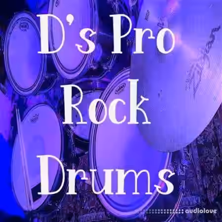 Studio Ghost D's Pro Rock Drums [WAV] - Sample Pack Artwork