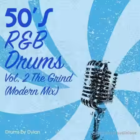 Dylan Wissing 50s RnB Drums Vol.2 The Grind (Modern Mix) [WAV] - Sample Pack Artwork