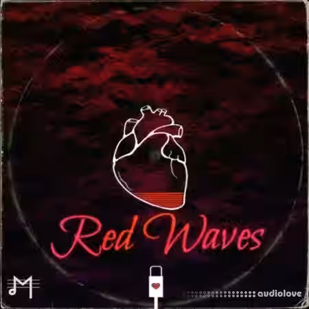 Dynasty Loops Red Waves [WAV] - Sample Pack Artwork