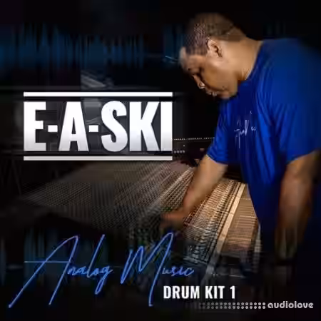 E-A-Ski Analog Music Drum Kit 1 [WAV] - Sample Pack Artwork