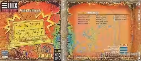 E-MU Classic Series Vol.08 Vintage [for Emulator X3] - Sample Pack Artwork