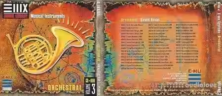 E-MU Classic Series Vol.3 Orchestral [for Emulator X3] - Sample Pack Artwork