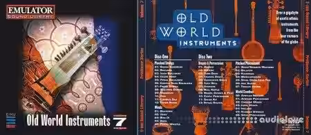 E-MU Producer Series Vol.7 Old World Instruments [for Emulator X3] - Sample Pack Artwork
