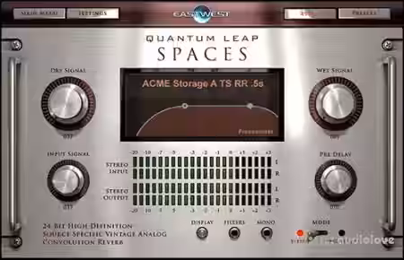 East West Quantum Leap Spaces Impulse Response Library - Sample Pack Artwork
