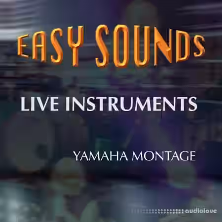 Easy Sounds Live Instruments for Yamaha MONTAGE X7L - Sample Pack Artwork