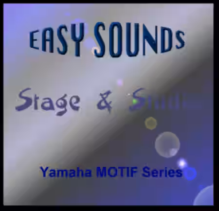 Easy Sounds Stage and Studio (Yamaha Motif XS-XF-Montage-MODX) [X0A] - Sample Pack Artwork