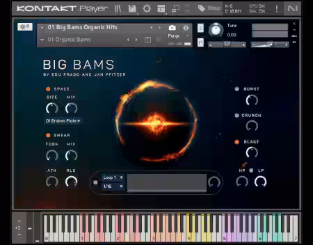 Edu Prado Sounds Big Bams [KONTAKT] - Sample Pack Artwork