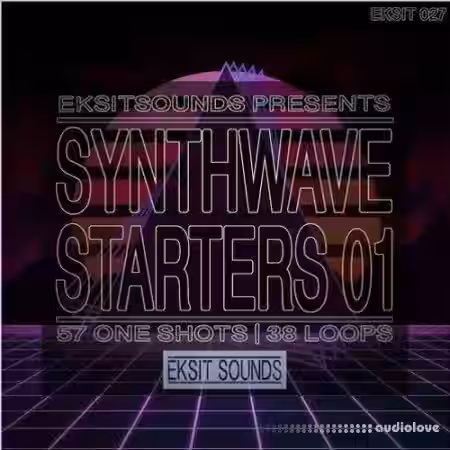 Eksit Sounds Synthwave Starters 01 [WAV] - Sample Pack Artwork