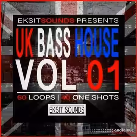 Eksit Sounds UK Bass House Vol.01 [WAV] - Sample Pack Artwork