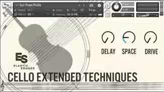Elastic Sounds Cello Extended Techniques v1.1 [KONTAKT]